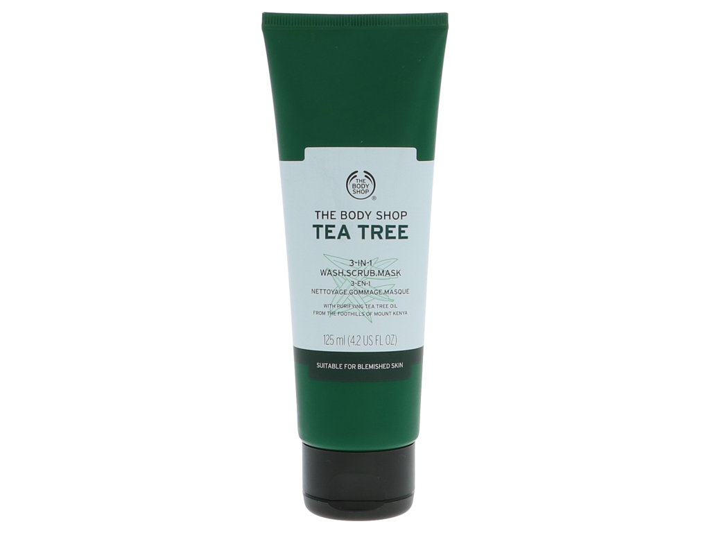 The Body Shop Tea Tree 3-In-1 Wash Scrub Mask 125 ml