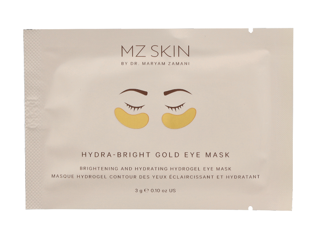 MZ Skin Hydra-Bright Juego de mascarilla de tratamiento para ojos dorados 15 g