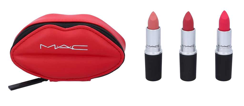 MAC Powder Kiss Lipstick Trio Sæt 9 g