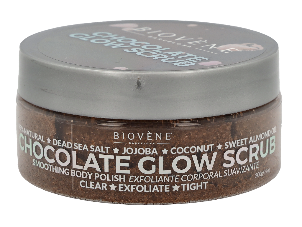Biovene Chocolate Glow Scrub Esmalte Corporal Suavizante 200 gr