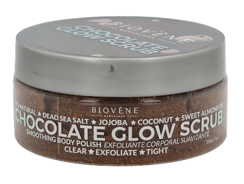 Biovene Chocolate Glow Scrub Esmalte Corporal Suavizante 200 gr