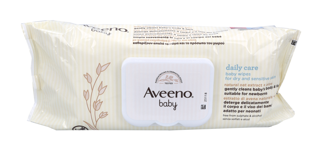 Aveeno Baby Daily Care Wipes 72 piece