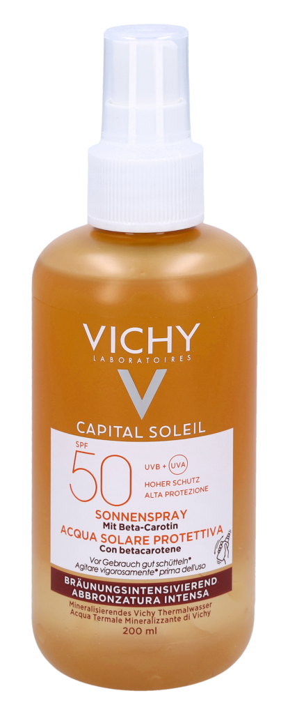 Vichy Capital Soleil Solar Prot. Agua SPF50 - Bronceado Potenciado 200 ml