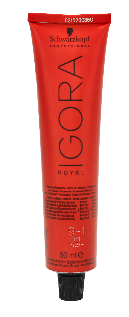 Igora Royal Coloración Permanente en Crema 60 ml