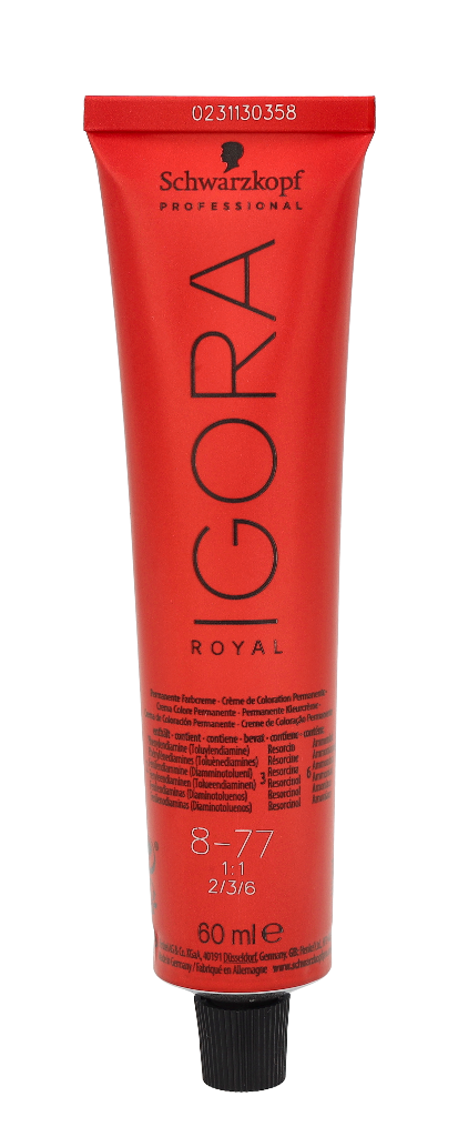 Igora Royal Coloración Permanente en Crema 60 ml