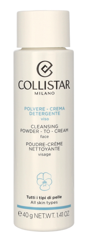 Collistar Cleansing Powder To-Cream For All Skin Types 40 g