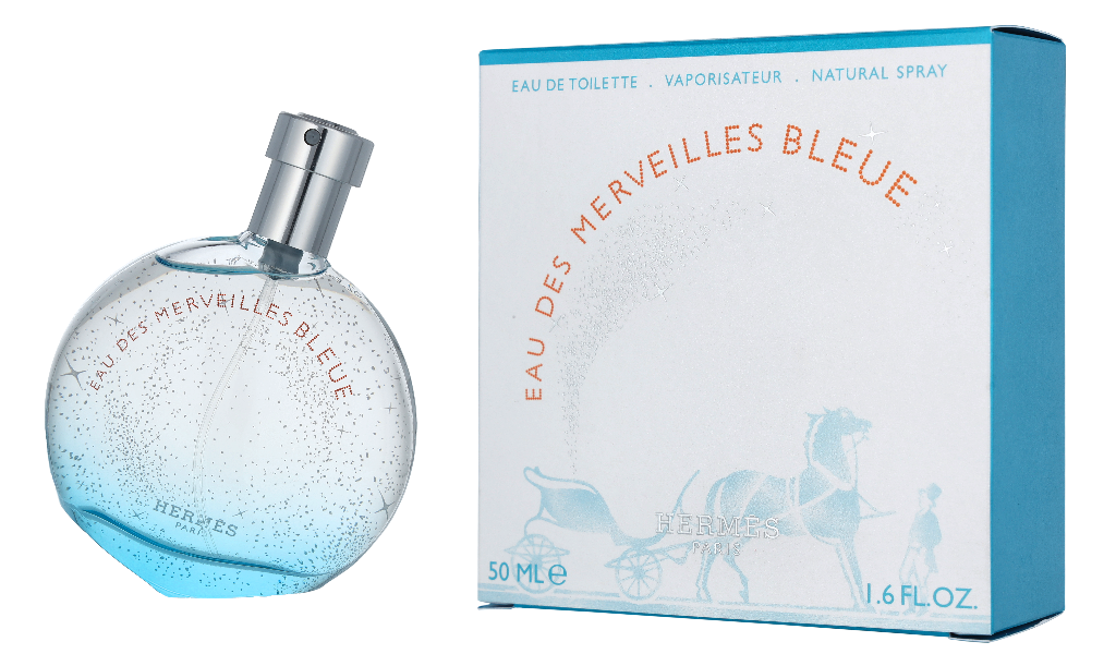 Hermes Eau Des Merveilles Bleue Edt Spray 50 ml