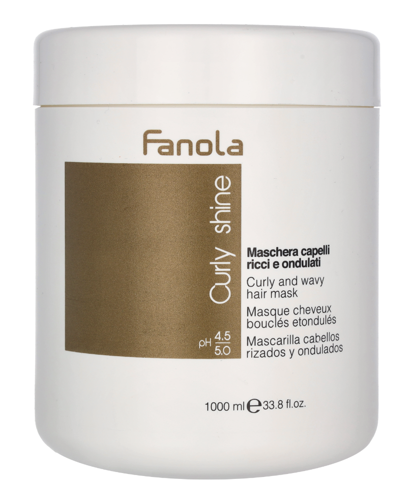 Fanola Mascarilla Cabello Rizado Brillo Y Ondulado 1000 ml