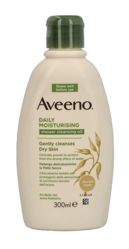 Aveeno Daily Moisturising Shower Oil Cleanser 300 ml