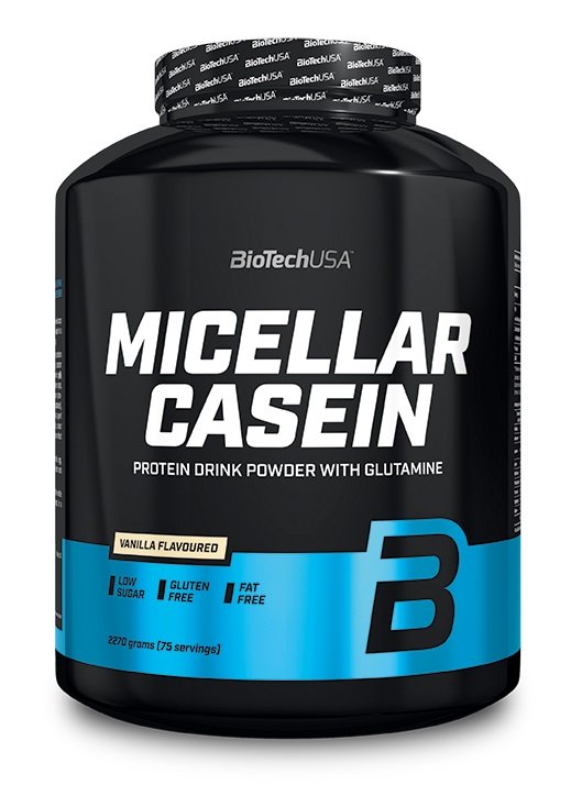 BioTechUSA, Micellar Casein, Strawberry - 2270g