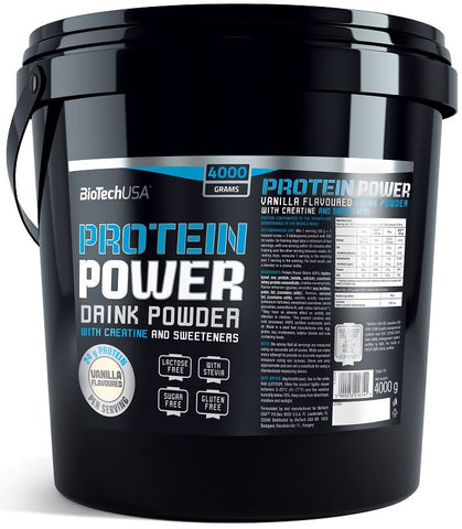 BioTechUSA, Protein Power, Vanilla - 4000g