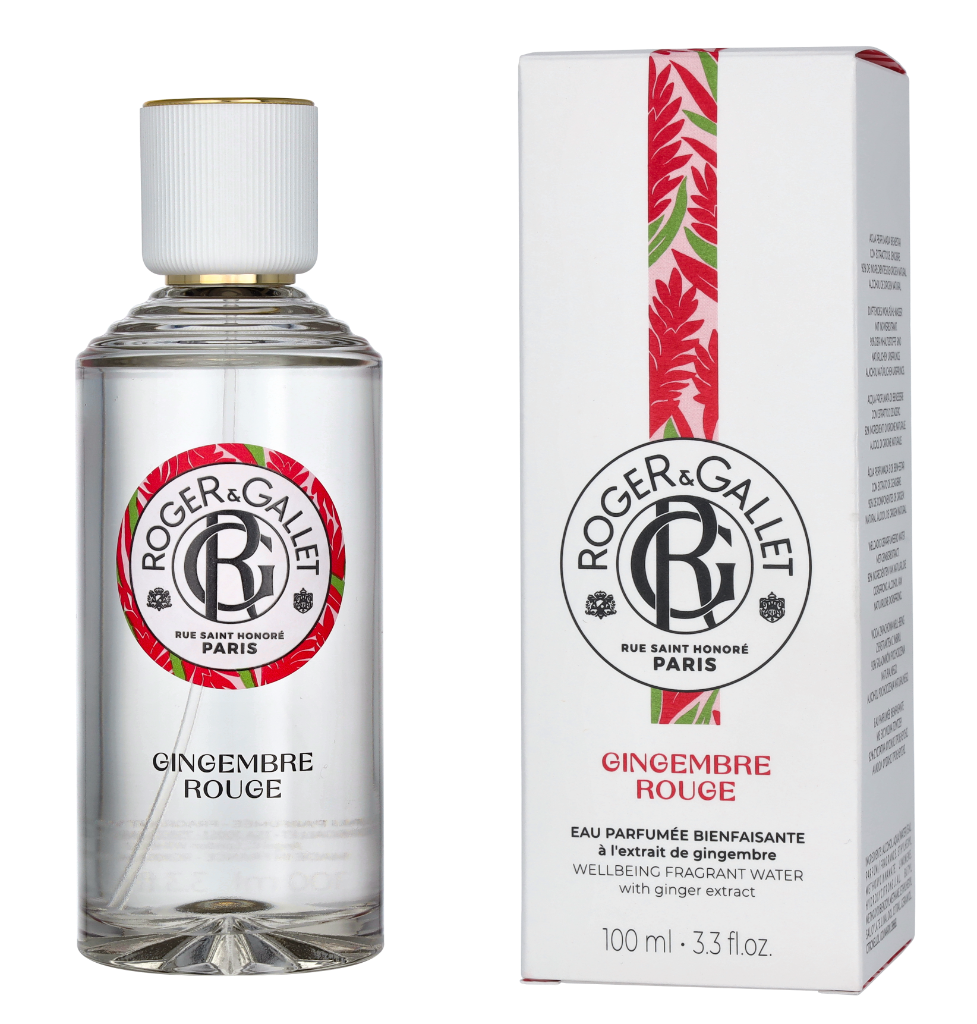 Roger & Gallet Gingembre Rouge Wellbeing Fragrant Water 100 ml