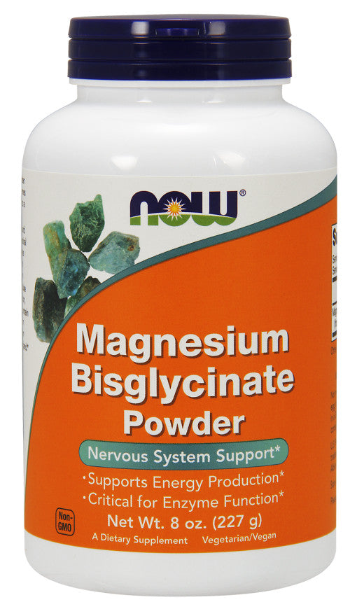 NOW Foods, Magnesium Bisglycinate Powder - 227g