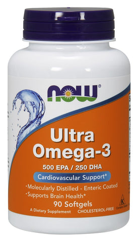 NOW Foods, Ultra Omega-3 - 90 softgels