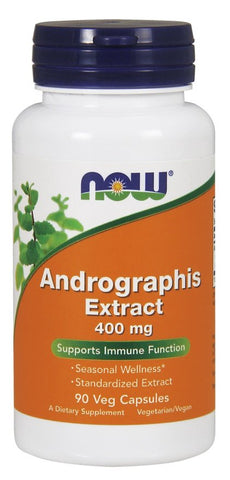 NOW Foods, Andrographis Extract, 400mg - 90 vcaps