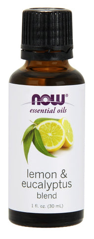 NOW Foods, Essential Oil, Lemon & Eucalyptus Blend - 30 ml.