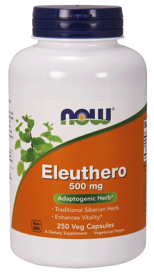 NOW Foods, Eleuthero, 500mg - 250 vcaps