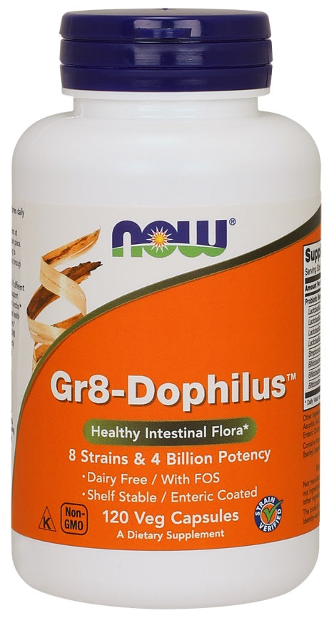 NOW Foods, Gr8-Dophilus - 120 vcaps