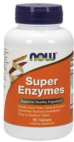 NOW Foods, Super Enzymes - 90 tabs