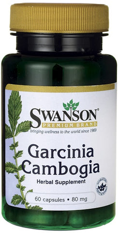 Swanson, Garcinia Cambogia 5:1 Extract, 80mg - 60 caps