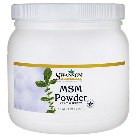 Swanson, MSM, Powder - 454g