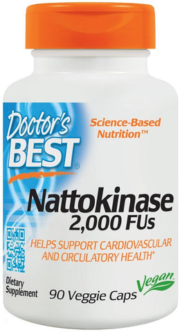 Doctor's Best, Nattokinase, 2000 FUs - 90 vcaps