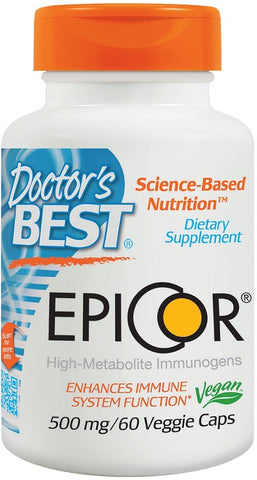 Doctor's Best, Epicor, 500mg - 60 vcaps
