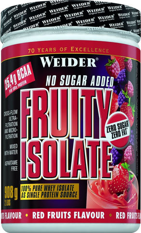 Weider, Fruity Isolate, Red Fruits - 908g