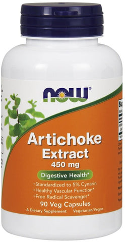 NOW Foods, Artichoke Extract, 450mg - 90 vcaps