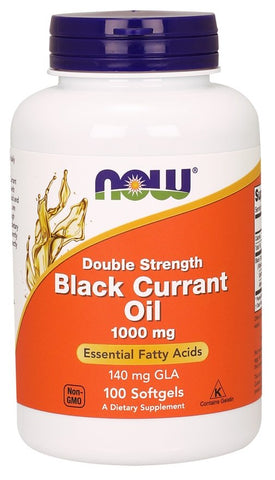 NOW Foods, Black Currant Oil, 1000mg - 100 softgels