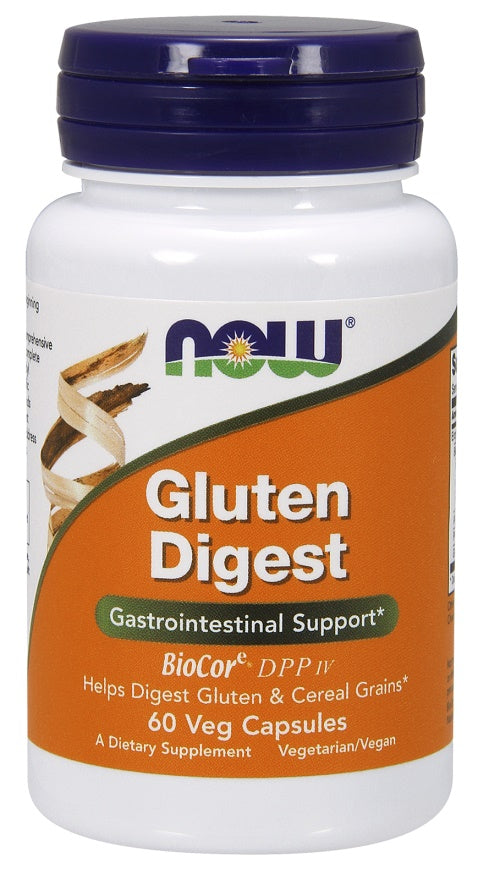 NOW Foods, Gluten Digest - 60 vcaps