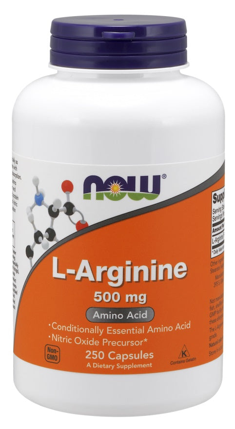 NOW Foods, L-Arginine, 500mg - 250 caps