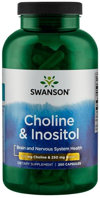 Swanson, Choline & Inositol - 250 caps