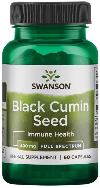 Swanson, Black Cumin Seed, 400mg - 60 caps