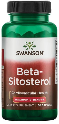 Swanson, Beta-Sitosterol, Maximum Strength - 60 caps
