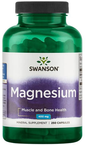 Swanson, Magnesium, 200mg - 250 caps