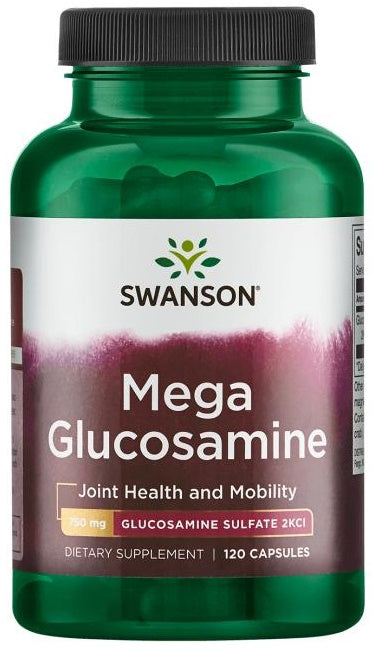 Swanson, Mega Glucosamine, 750mg - 120 caps