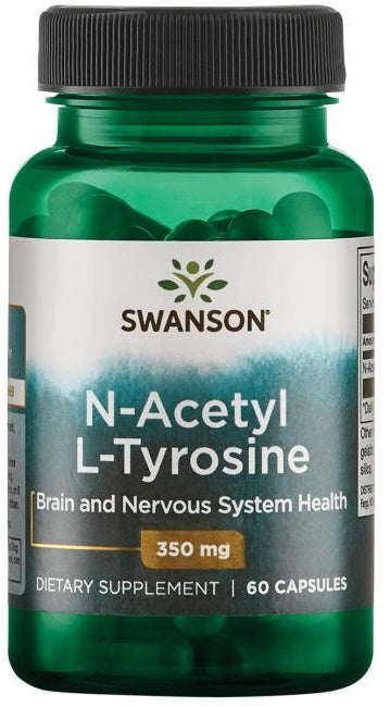 Swanson, N-Acetyl L-Tyrosine, 350mg - 60 caps