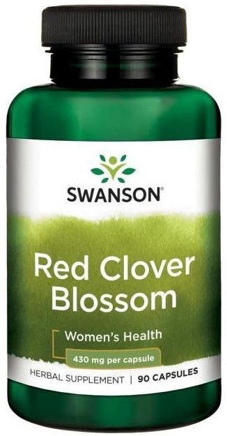 Swanson, Red Clover Blossom, 430mg - 90 caps