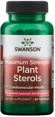 Swanson, Maximum Strength Plant Sterols CardioAid - 60 caps