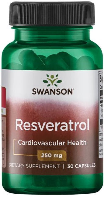 Swanson, Resveratrol, 250mg - 30 caps