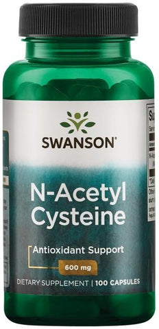 Swanson, N-Acetyl Cysteine, 600mg - 100 caps