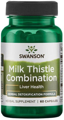 Swanson, Milk Thistle Combination - 60 caps