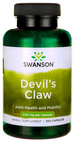 Swanson, Devil's Claw, 500mg - 100 caps