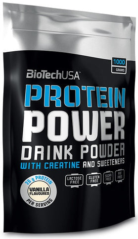 BioTechUSA, Protein Power, Vanilla - 1000g
