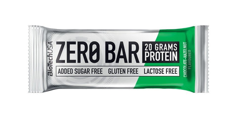 BioTechUSA, Zero Bar, Chocolate-Hazelnut - 20 x 50g