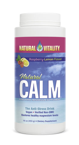 Natural Vitality, Natural Calm, Raspberry Lemon - 453g