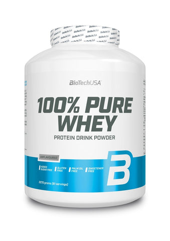 BioTechUSA, 100% Pure Whey, Unflavoured - 2270g
