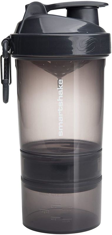 SmartShake, Original2Go, Gunsmoke Black - 600 ml.