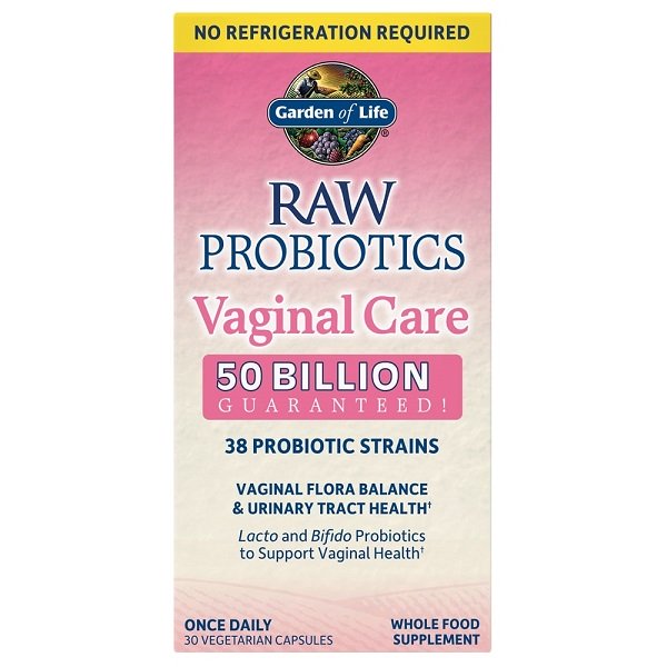 Garden of Life, Raw Probiotics Vaginal Care (Shelf-Stable) - 30 vcaps